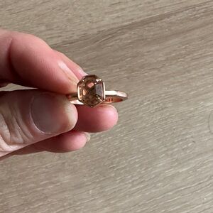 Kendra Scott Rose Gold Hexagon Ring